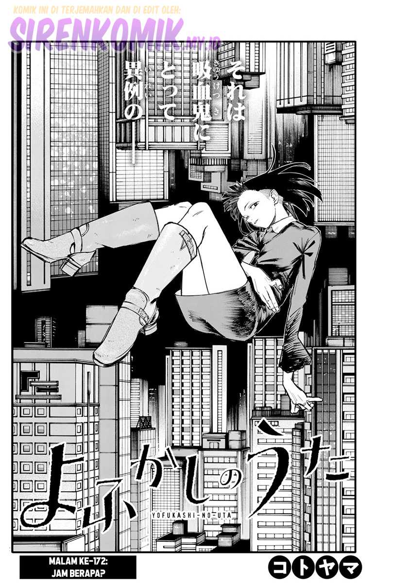 Yofukashi no Uta Chapter 172 Gambar 3