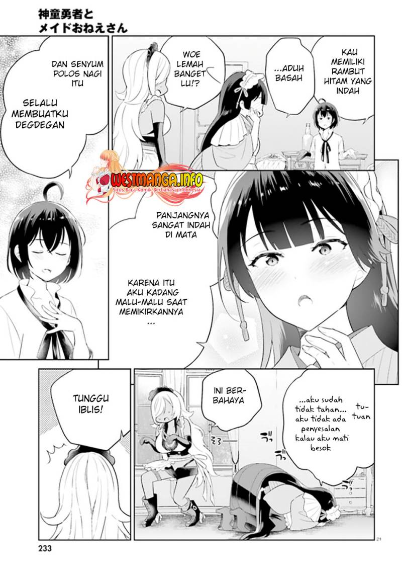 Shindou Yuusha to Maid Oneesan Chapter 27 Gambar 24