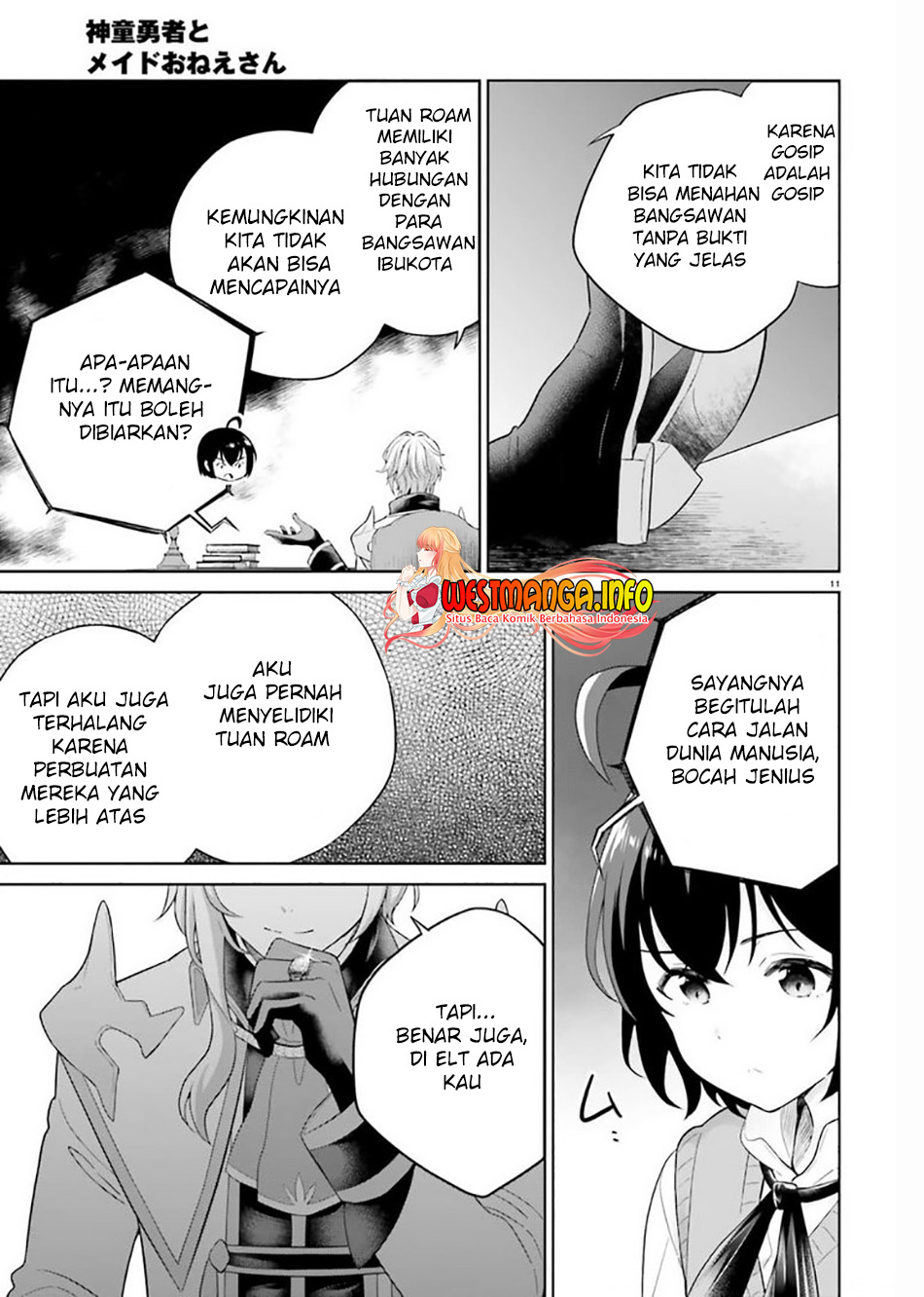 Shindou Yuusha to Maid Oneesan Chapter 20 Gambar 14