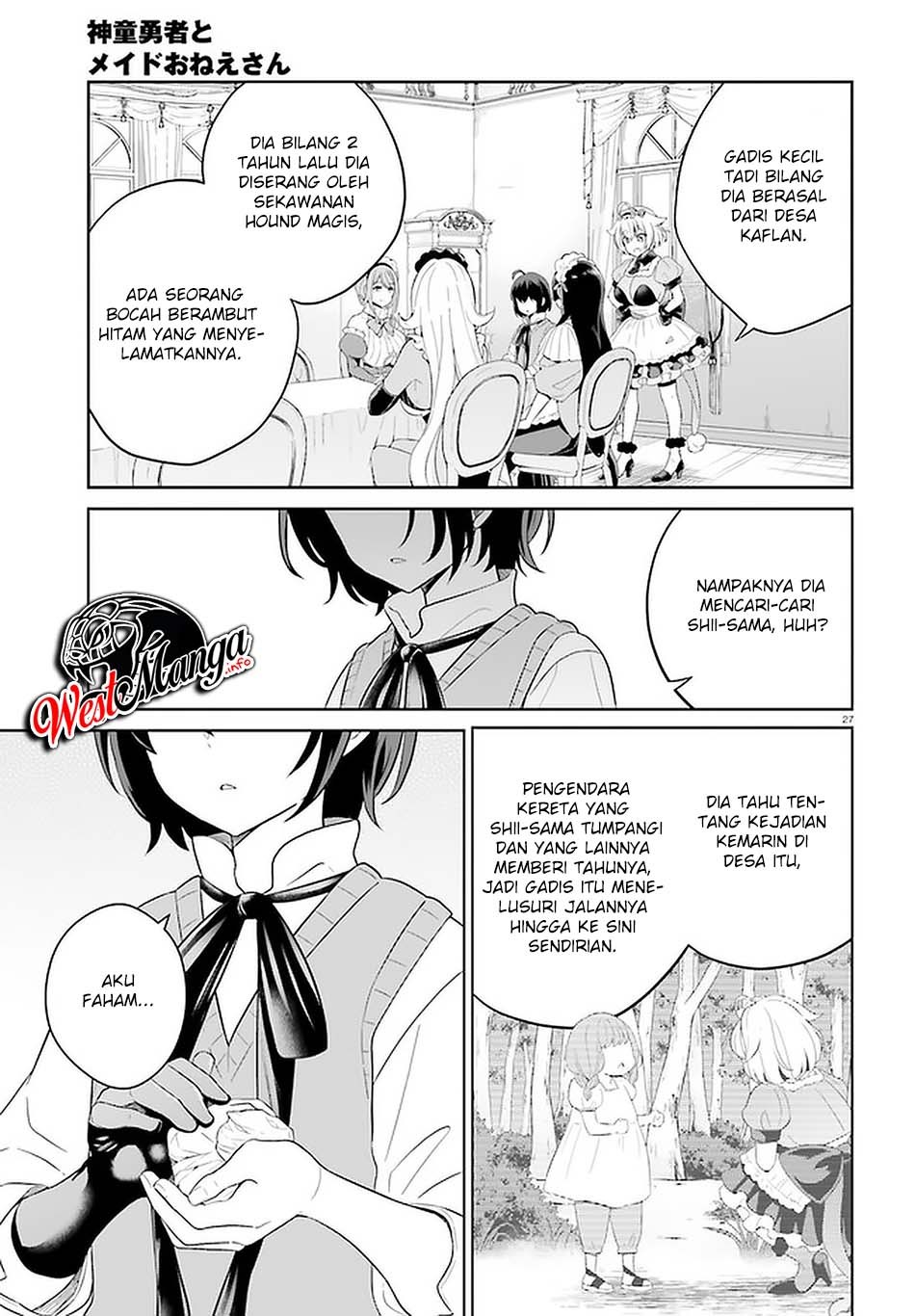 Shindou Yuusha to Maid Oneesan Chapter 09 Gambar 29