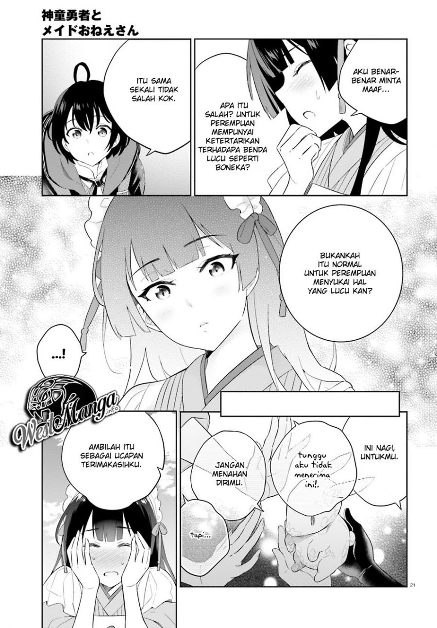 Shindou Yuusha to Maid Oneesan Chapter 07 Gambar 23