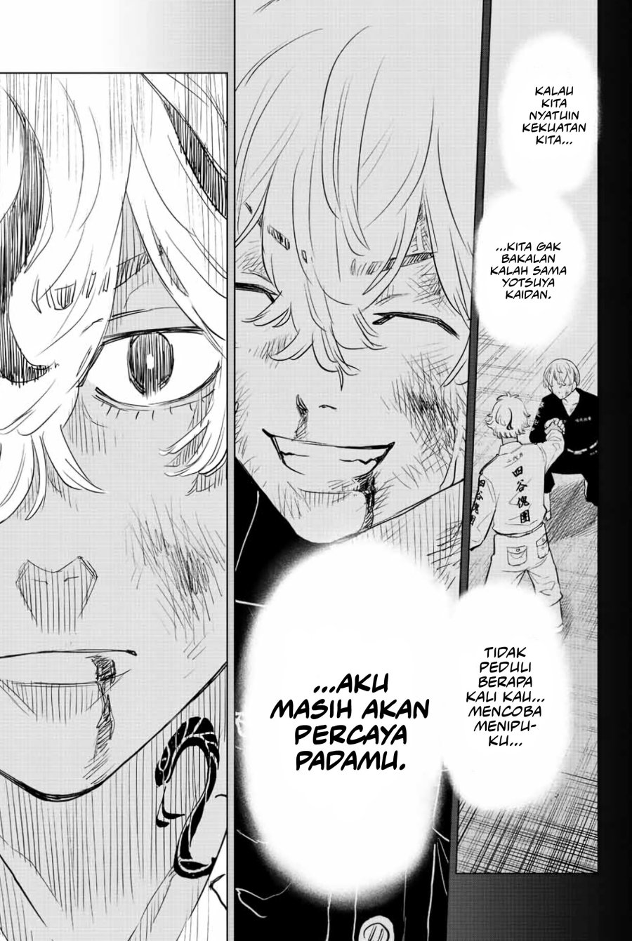 Tokyo 卍 Revengers: Baji Keisuke Kara no Tegami Chapter 20 Gambar 17