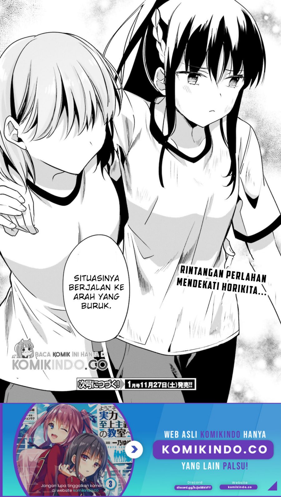 Youkoso Jitsuryoku Shijou Shugi no Kyoushitsu e Chapter 66 Gambar 13