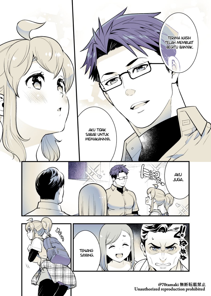 Osananajimi ga Hisabisa ni Saikai Shitara Otagai Kyonyuu ni Natteta Chapter 38 Gambar 3