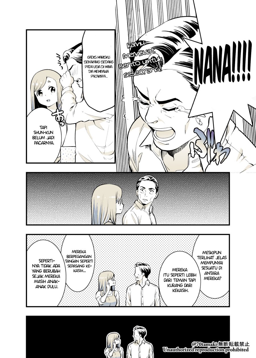 Osananajimi ga Hisabisa ni Saikai Shitara Otagai Kyonyuu ni Natteta Chapter 38 Gambar 5