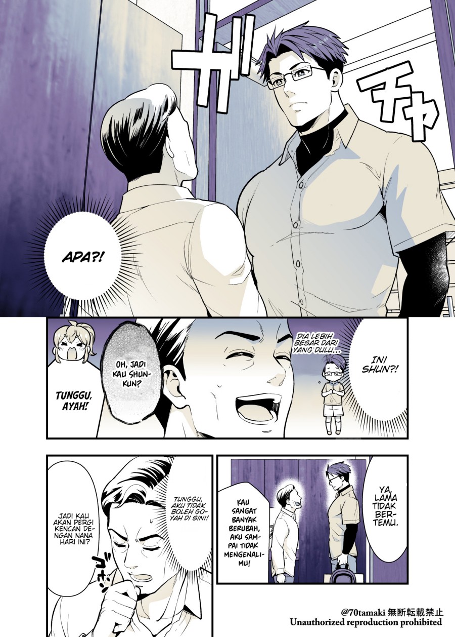 Osananajimi ga Hisabisa ni Saikai Shitara Otagai Kyonyuu ni Natteta Chapter 37 Gambar 5