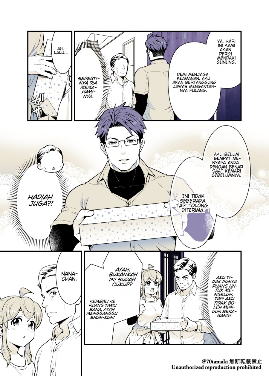 Osananajimi ga Hisabisa ni Saikai Shitara Otagai Kyonyuu ni Natteta Chapter 37 Gambar 6