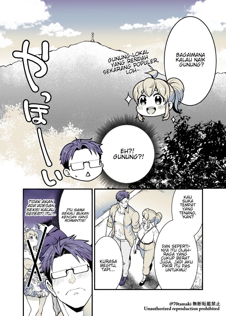 Osananajimi ga Hisabisa ni Saikai Shitara Otagai Kyonyuu ni Natteta Chapter 36 Gambar 3