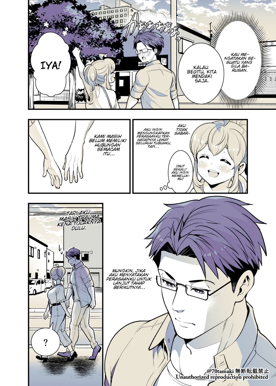 Osananajimi ga Hisabisa ni Saikai Shitara Otagai Kyonyuu ni Natteta Chapter 36 Gambar 5