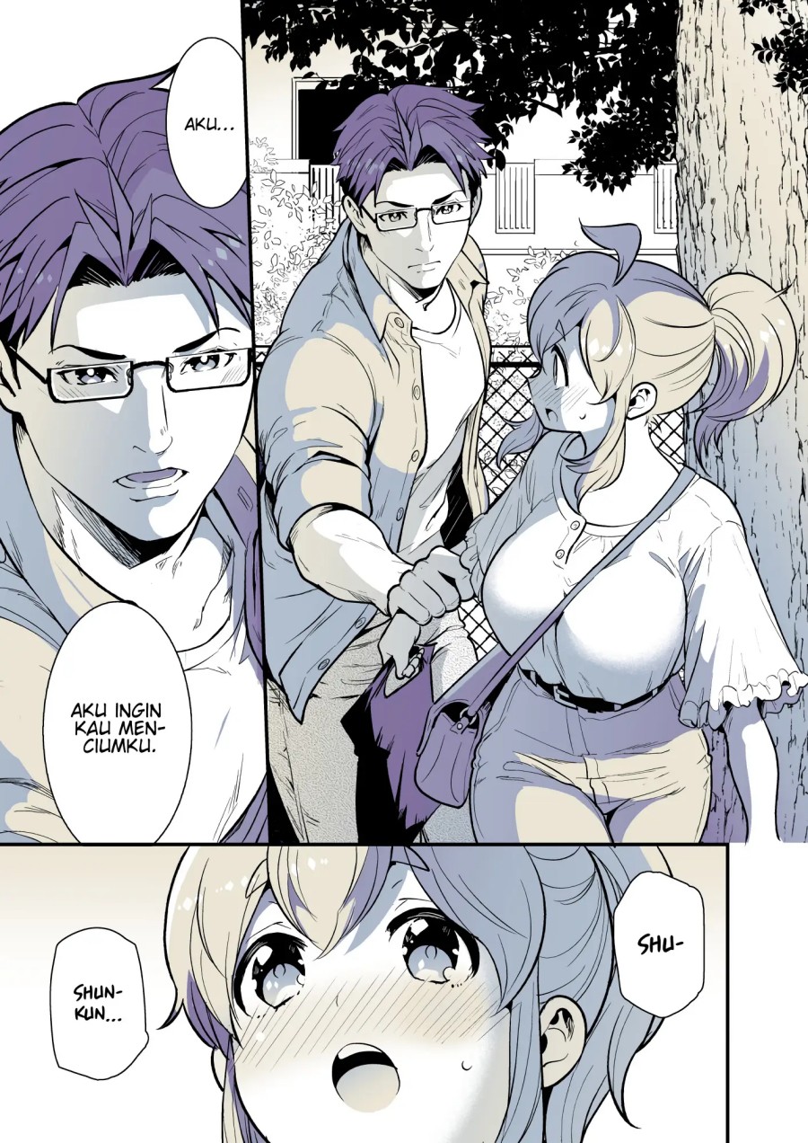 Baca Osananajimi ga Hisabisa ni Saikai Shitara Otagai Kyonyuu ni Natteta Chapter 35 Gambar 2