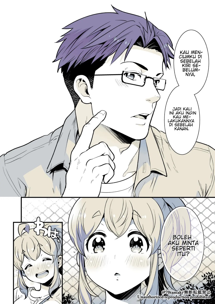 Osananajimi ga Hisabisa ni Saikai Shitara Otagai Kyonyuu ni Natteta Chapter 35 Gambar 4