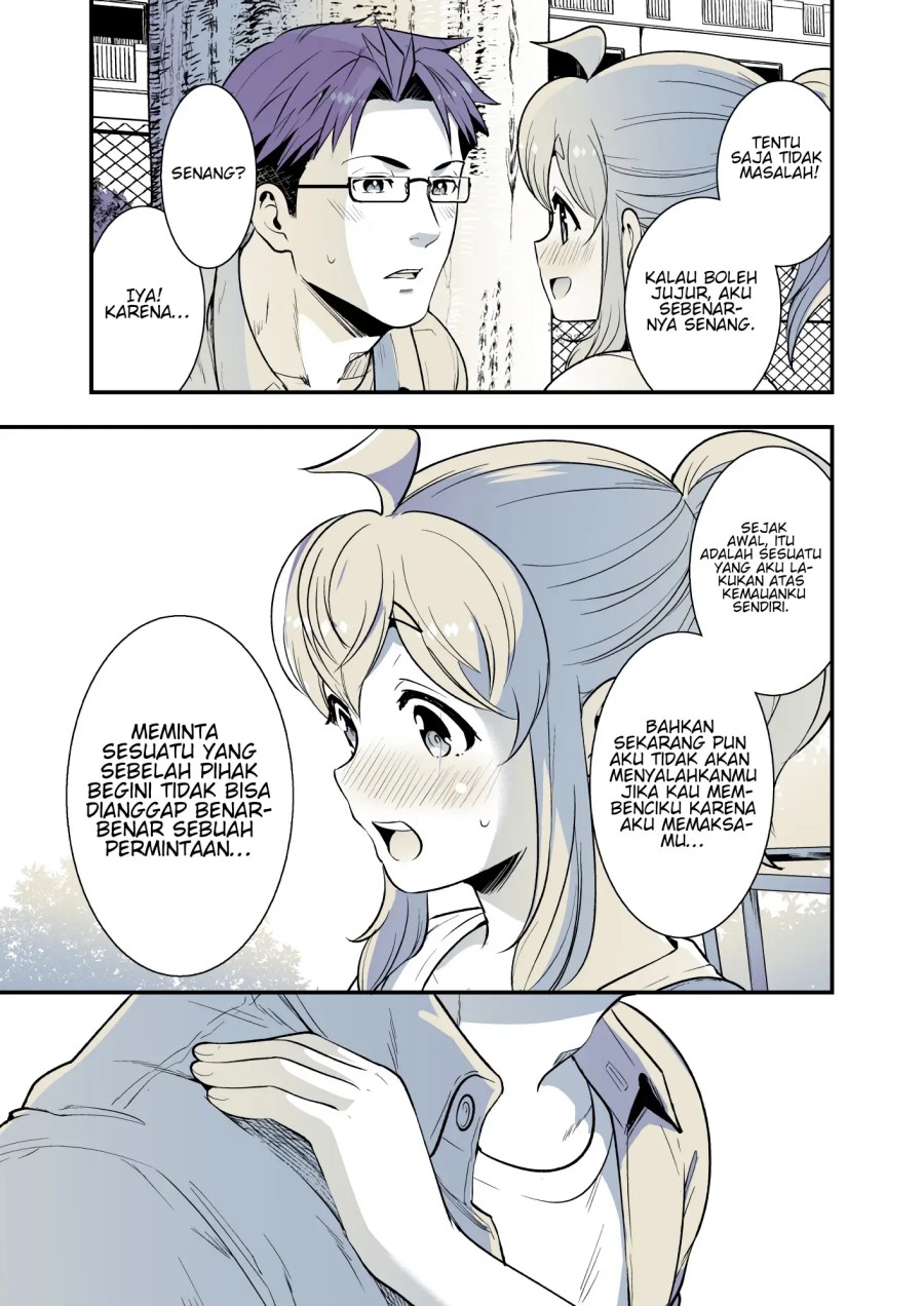 Osananajimi ga Hisabisa ni Saikai Shitara Otagai Kyonyuu ni Natteta Chapter 35 Gambar 5