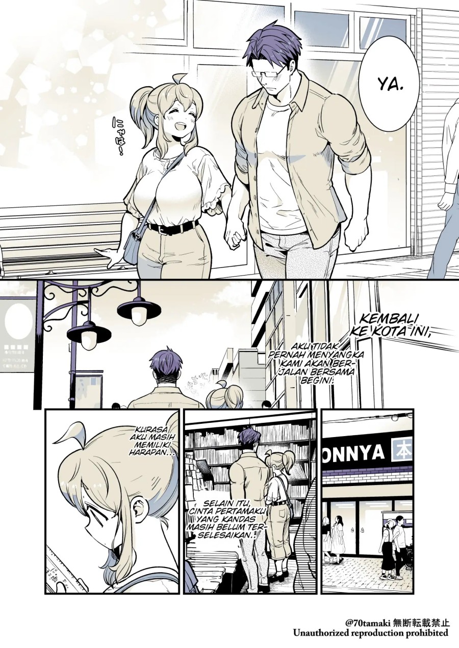 Osananajimi ga Hisabisa ni Saikai Shitara Otagai Kyonyuu ni Natteta Chapter 34 Gambar 3