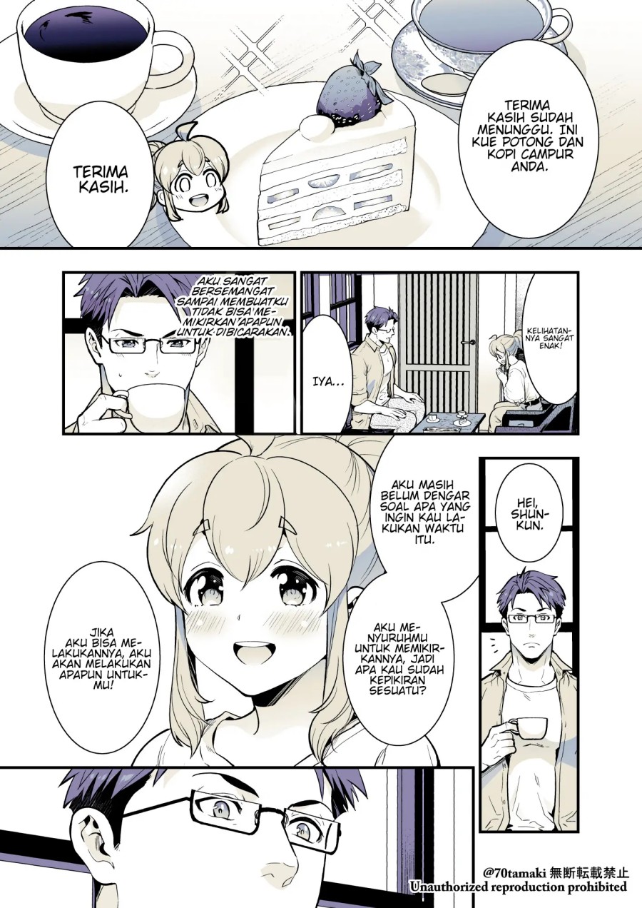 Baca Osananajimi ga Hisabisa ni Saikai Shitara Otagai Kyonyuu ni Natteta Chapter 33 Gambar 2