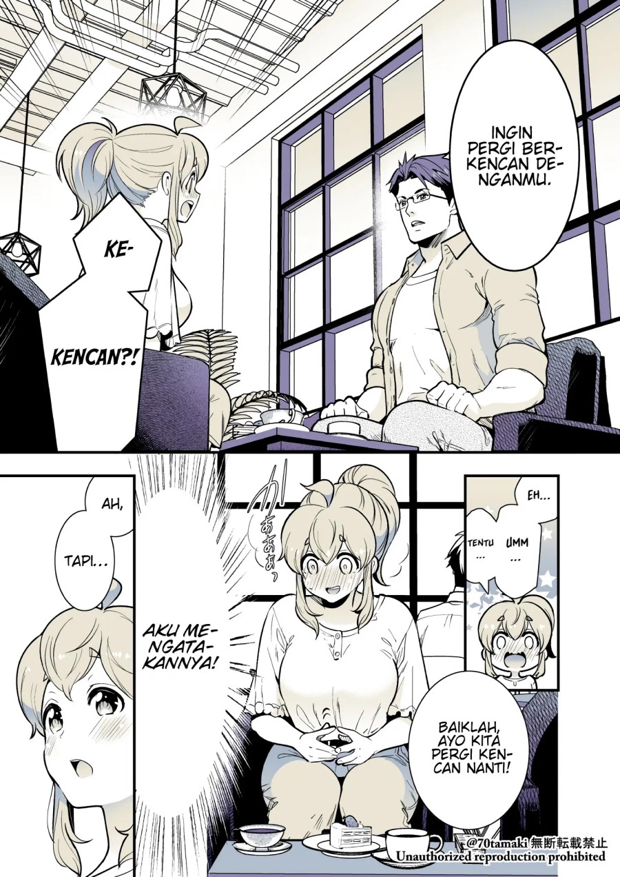 Osananajimi ga Hisabisa ni Saikai Shitara Otagai Kyonyuu ni Natteta Chapter 33 Gambar 4