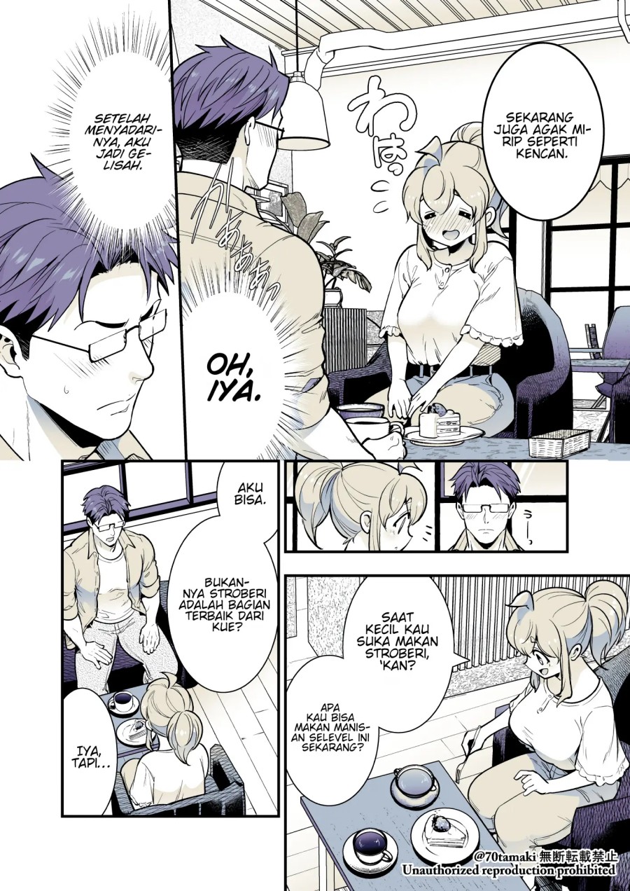 Osananajimi ga Hisabisa ni Saikai Shitara Otagai Kyonyuu ni Natteta Chapter 33 Gambar 5
