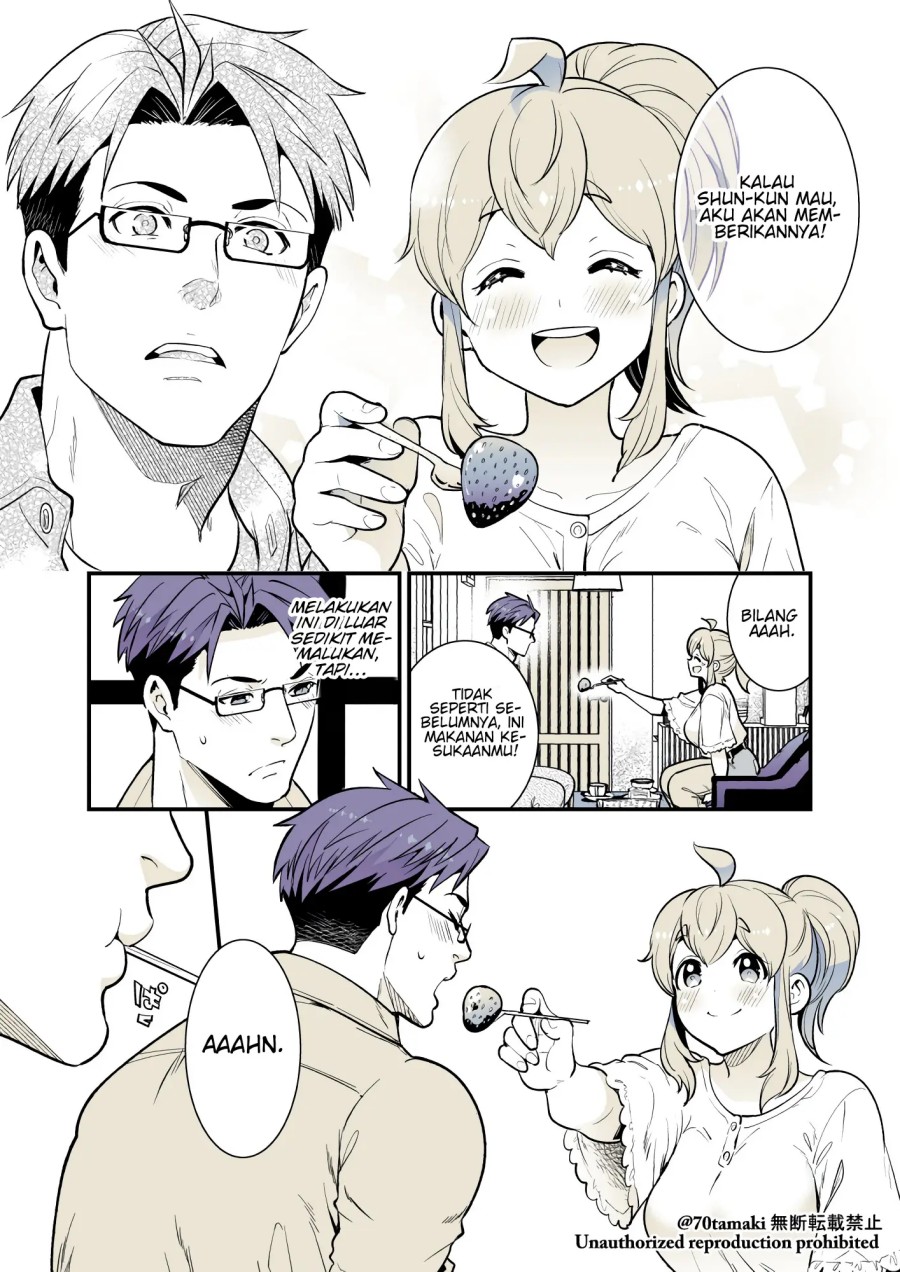 Osananajimi ga Hisabisa ni Saikai Shitara Otagai Kyonyuu ni Natteta Chapter 33 Gambar 6