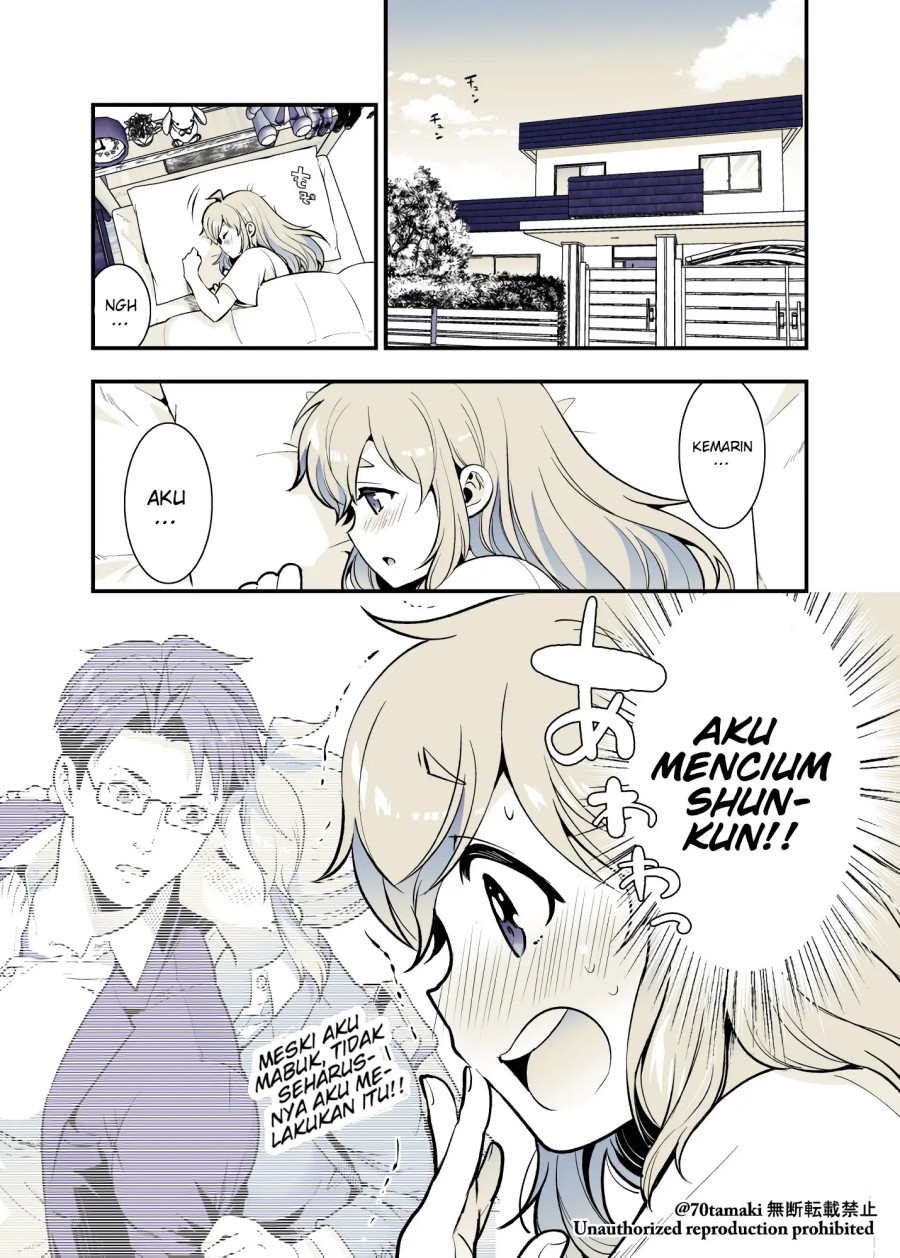 Baca Osananajimi ga Hisabisa ni Saikai Shitara Otagai Kyonyuu ni Natteta Chapter 31 Gambar 2