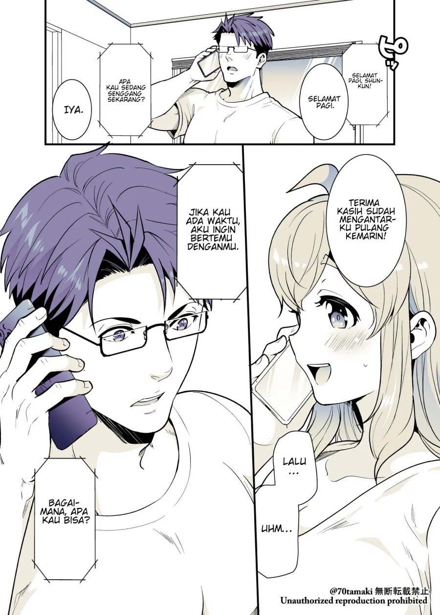 Osananajimi ga Hisabisa ni Saikai Shitara Otagai Kyonyuu ni Natteta Chapter 31 Gambar 7