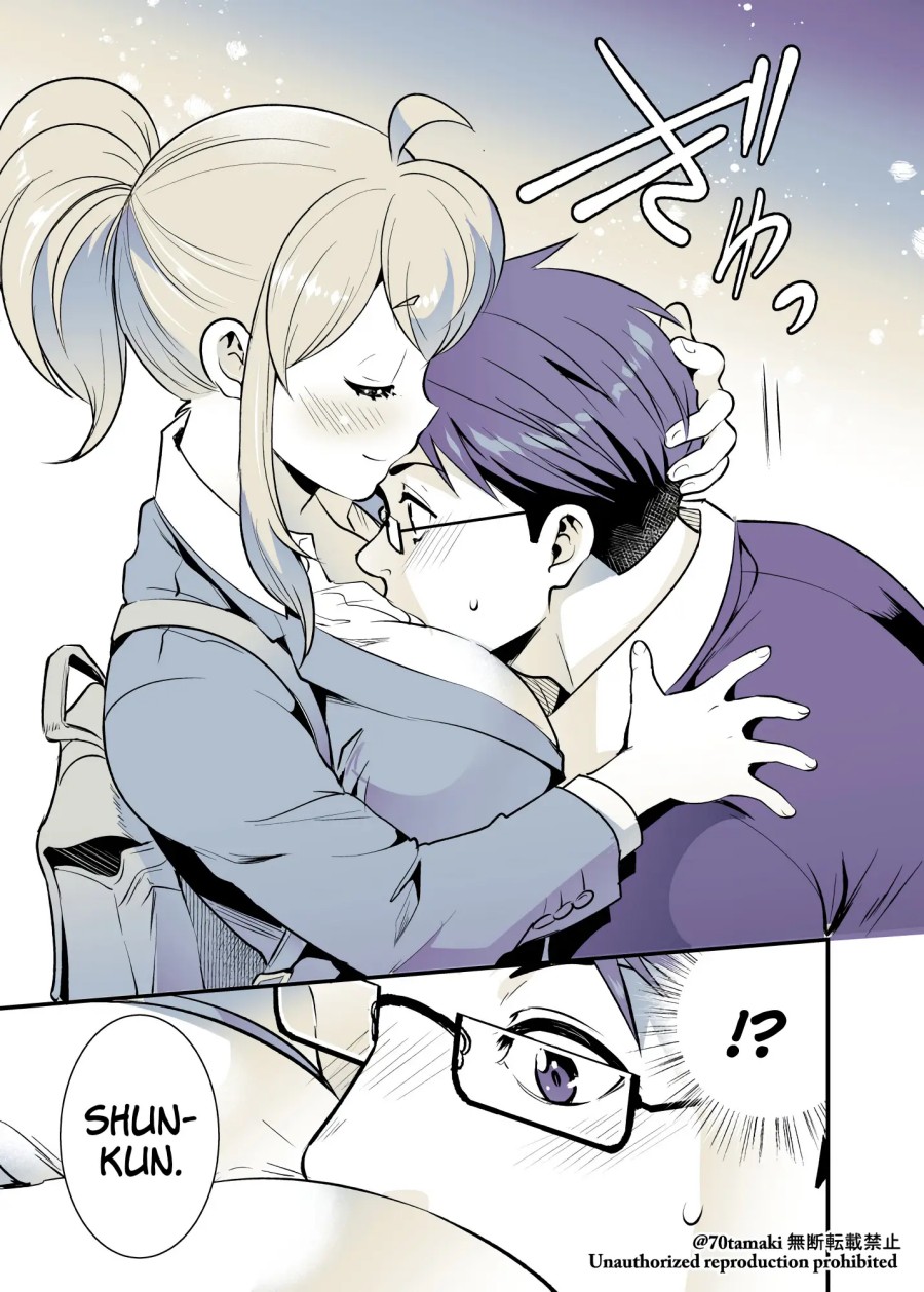Osananajimi ga Hisabisa ni Saikai Shitara Otagai Kyonyuu ni Natteta Chapter 28 Gambar 6