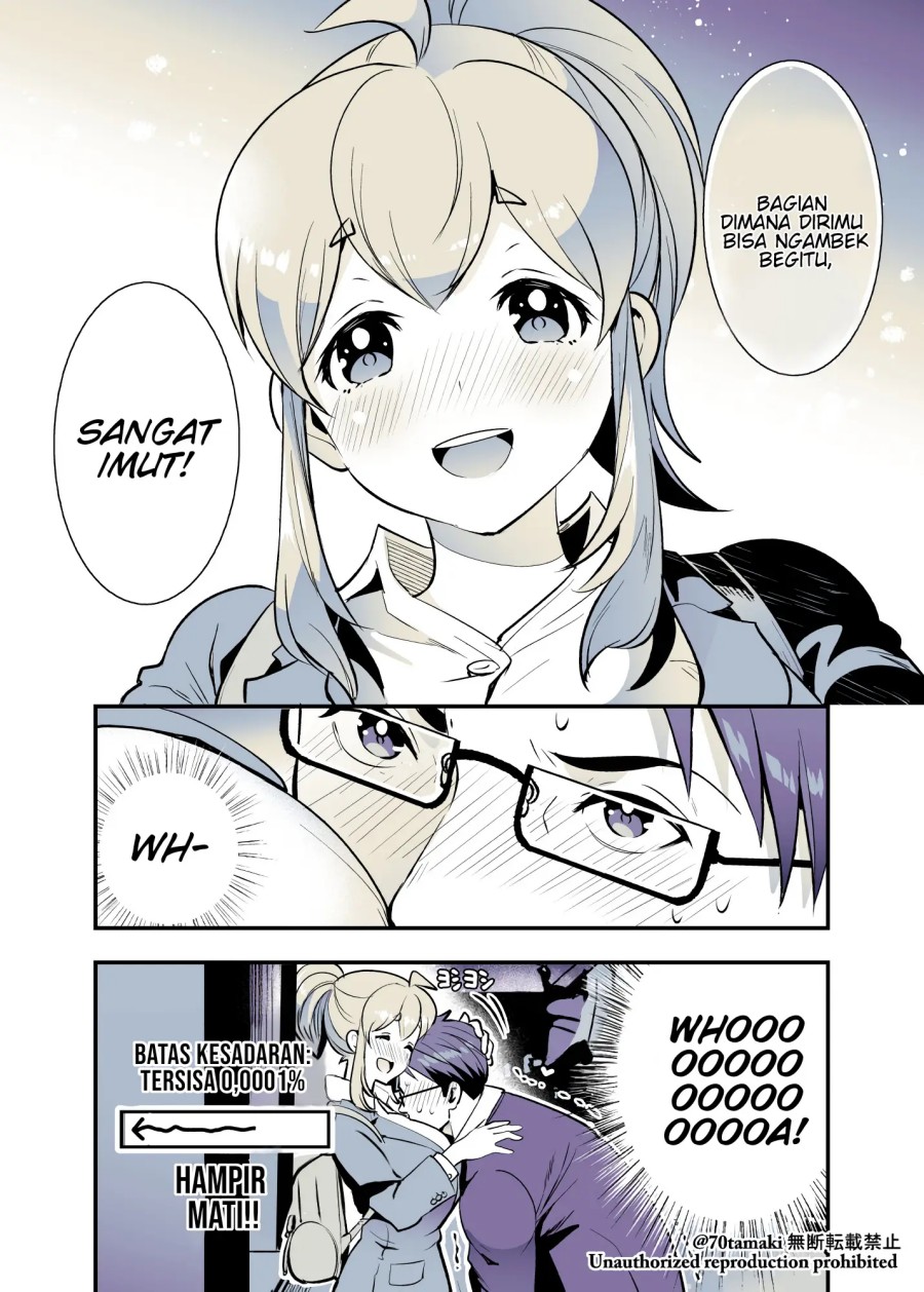 Osananajimi ga Hisabisa ni Saikai Shitara Otagai Kyonyuu ni Natteta Chapter 28 Gambar 7