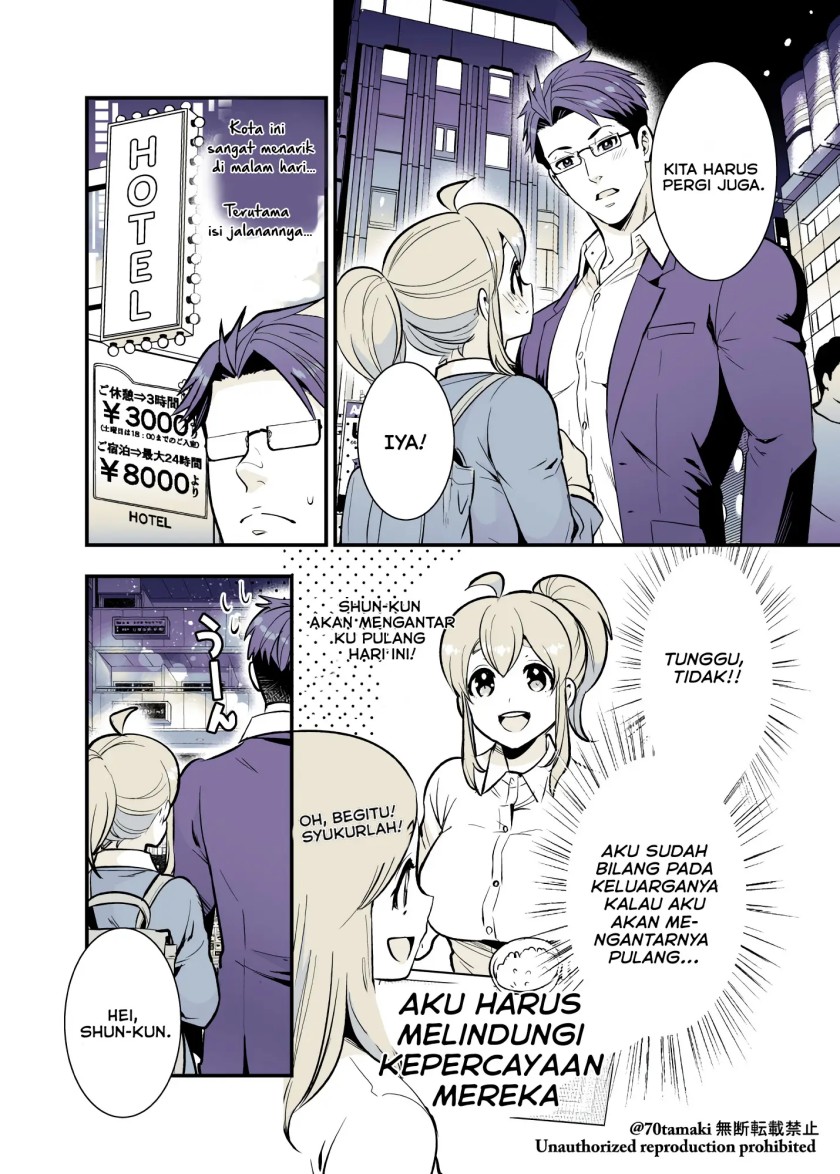 Osananajimi ga Hisabisa ni Saikai Shitara Otagai Kyonyuu ni Natteta Chapter 27 Gambar 3