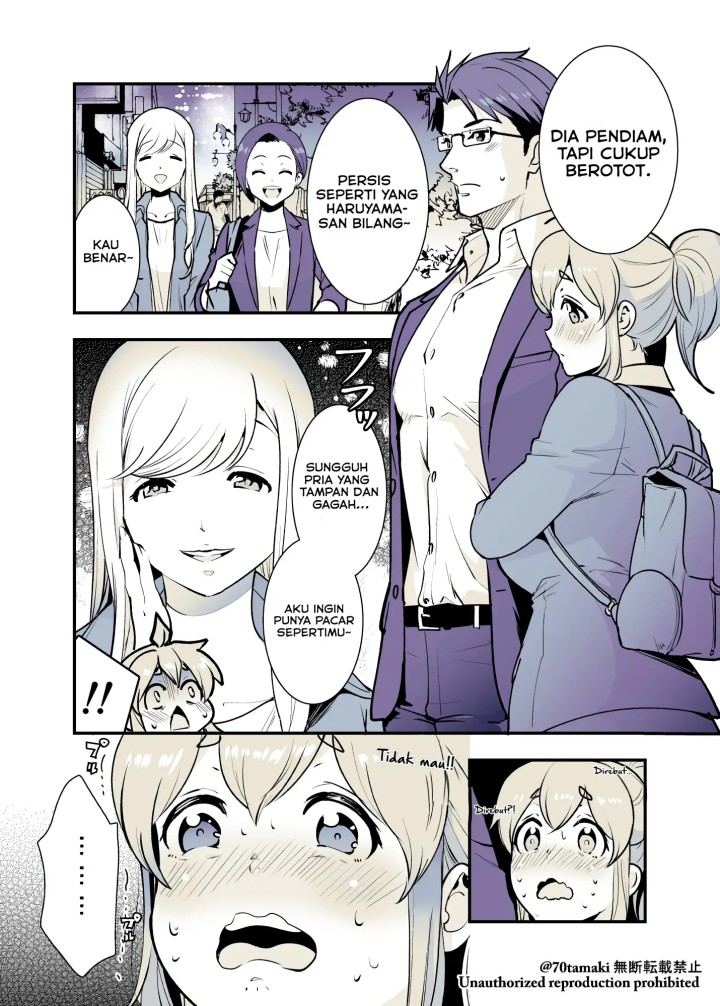 Osananajimi ga Hisabisa ni Saikai Shitara Otagai Kyonyuu ni Natteta Chapter 26 Gambar 4