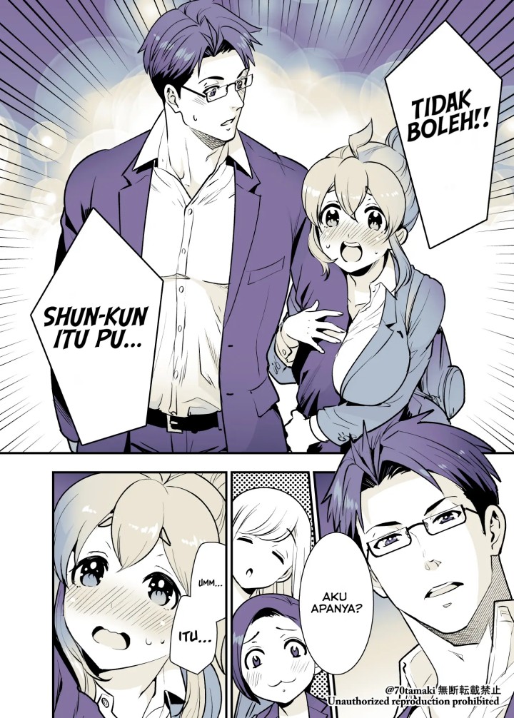 Osananajimi ga Hisabisa ni Saikai Shitara Otagai Kyonyuu ni Natteta Chapter 26 Gambar 5