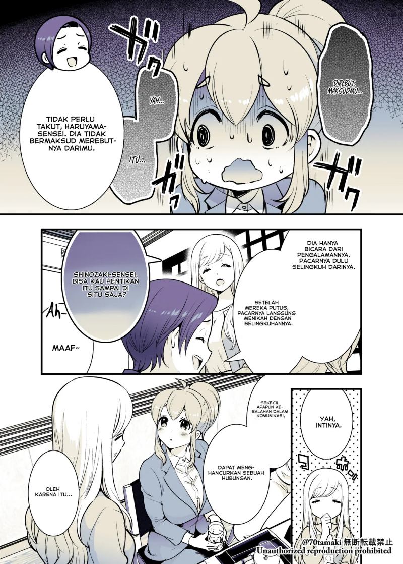 Baca Osananajimi ga Hisabisa ni Saikai Shitara Otagai Kyonyuu ni Natteta Chapter 25 Gambar 2