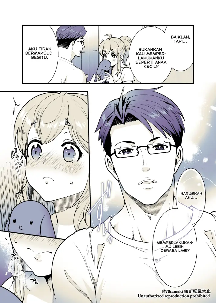 Osananajimi ga Hisabisa ni Saikai Shitara Otagai Kyonyuu ni Natteta Chapter 21 Gambar 4