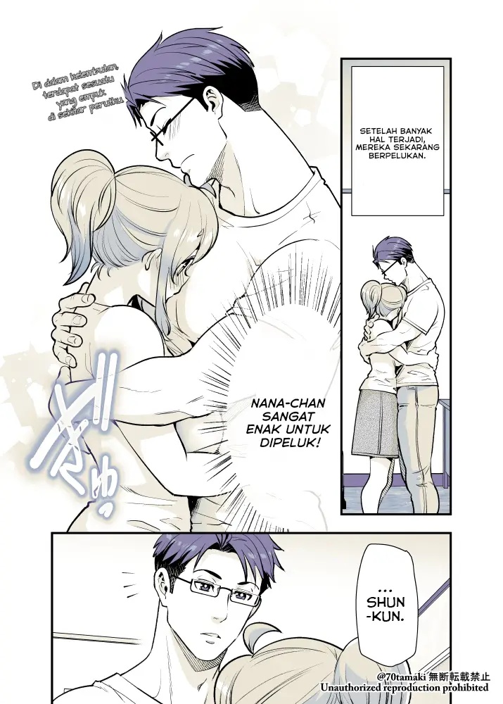 Baca Osananajimi ga Hisabisa ni Saikai Shitara Otagai Kyonyuu ni Natteta Chapter 20 Gambar 2