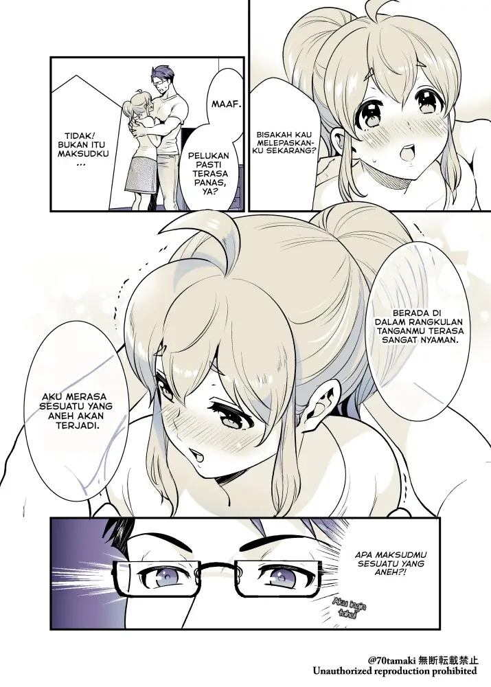 Osananajimi ga Hisabisa ni Saikai Shitara Otagai Kyonyuu ni Natteta Chapter 20 Gambar 3