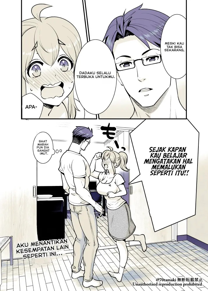 Osananajimi ga Hisabisa ni Saikai Shitara Otagai Kyonyuu ni Natteta Chapter 20 Gambar 6