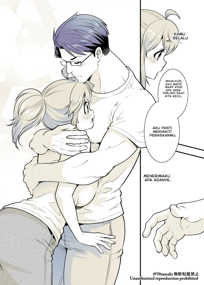 Osananajimi ga Hisabisa ni Saikai Shitara Otagai Kyonyuu ni Natteta Chapter 19 Gambar 8