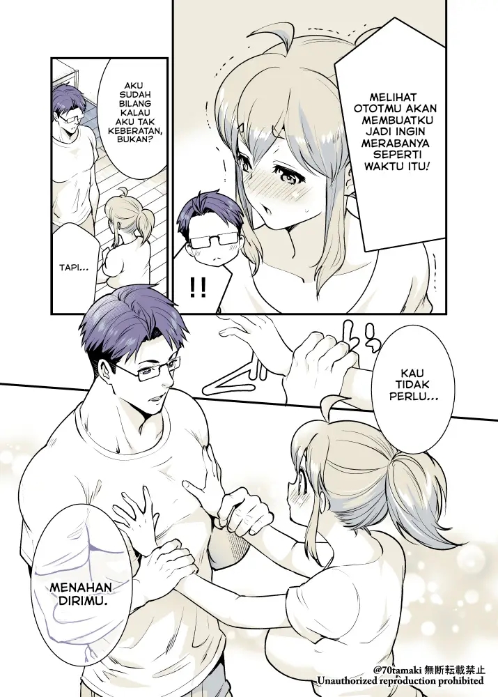Osananajimi ga Hisabisa ni Saikai Shitara Otagai Kyonyuu ni Natteta Chapter 18 Gambar 4