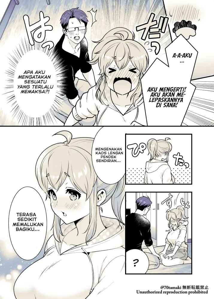 Osananajimi ga Hisabisa ni Saikai Shitara Otagai Kyonyuu ni Natteta Chapter 17 Gambar 6