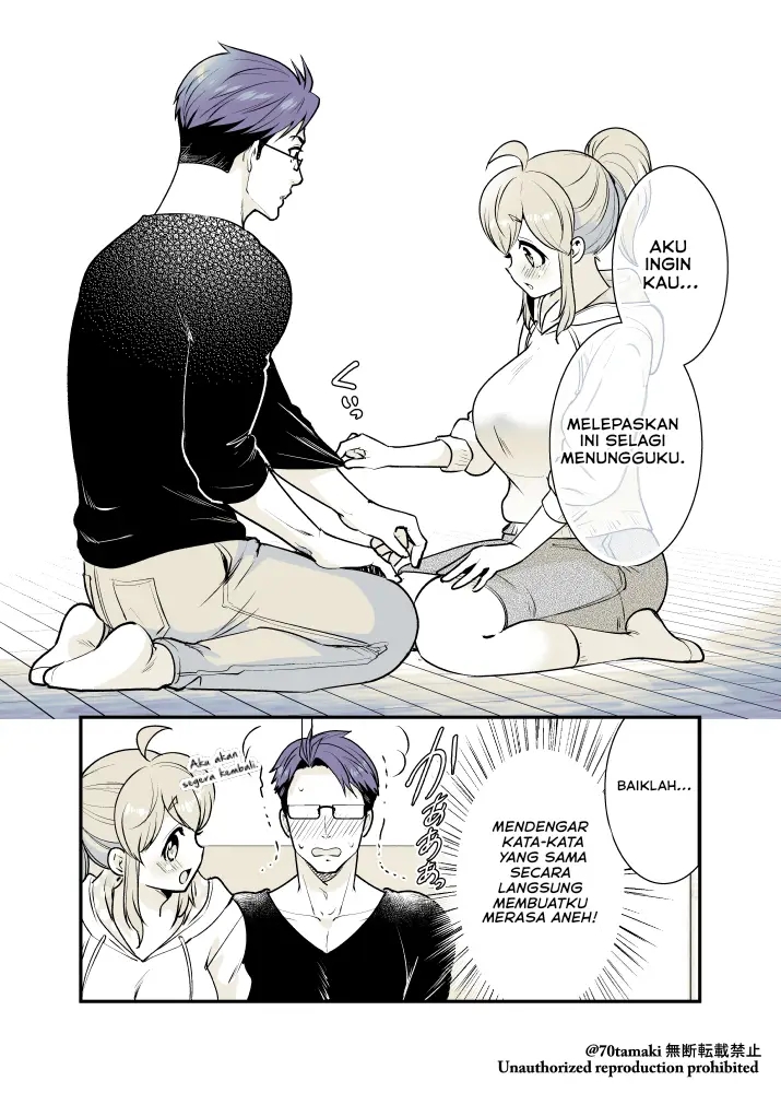 Osananajimi ga Hisabisa ni Saikai Shitara Otagai Kyonyuu ni Natteta Chapter 17 Gambar 7