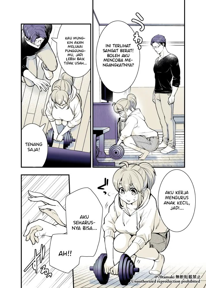 Osananajimi ga Hisabisa ni Saikai Shitara Otagai Kyonyuu ni Natteta Chapter 15 Gambar 3