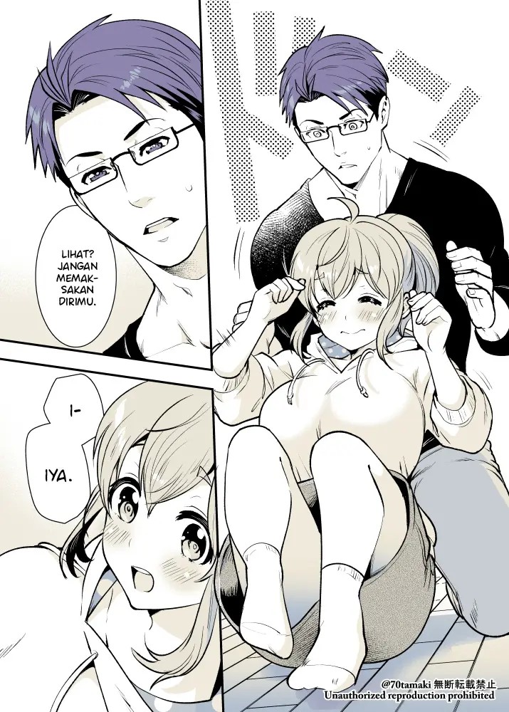 Osananajimi ga Hisabisa ni Saikai Shitara Otagai Kyonyuu ni Natteta Chapter 15 Gambar 4