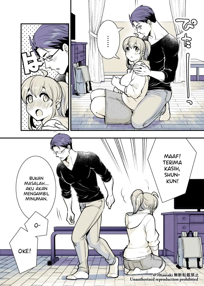 Osananajimi ga Hisabisa ni Saikai Shitara Otagai Kyonyuu ni Natteta Chapter 15 Gambar 5
