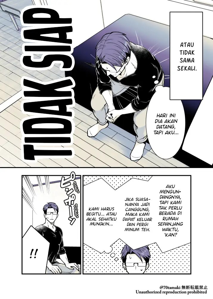 Osananajimi ga Hisabisa ni Saikai Shitara Otagai Kyonyuu ni Natteta Chapter 14 Gambar 3