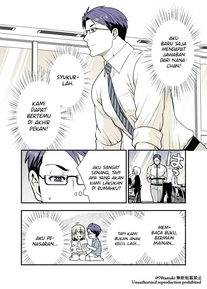 Osananajimi ga Hisabisa ni Saikai Shitara Otagai Kyonyuu ni Natteta Chapter 13 Gambar 6