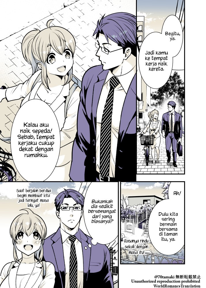 Baca Osananajimi ga Hisabisa ni Saikai Shitara Otagai Kyonyuu ni Natteta Chapter 11 Gambar 2