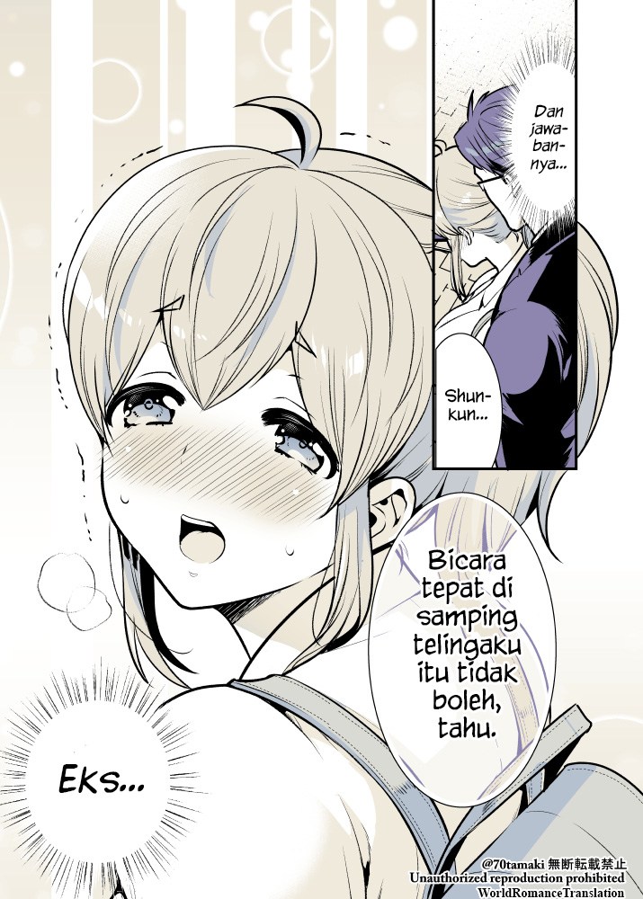 Osananajimi ga Hisabisa ni Saikai Shitara Otagai Kyonyuu ni Natteta Chapter 11 Gambar 6