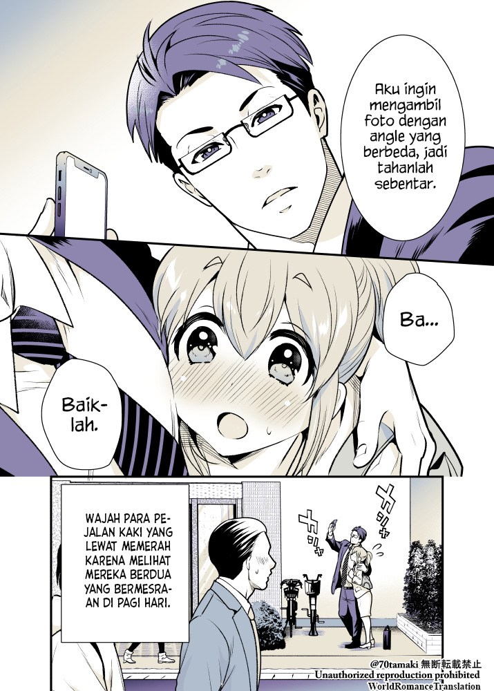 Osananajimi ga Hisabisa ni Saikai Shitara Otagai Kyonyuu ni Natteta Chapter 10 Gambar 6