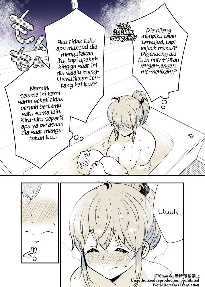 Osananajimi ga Hisabisa ni Saikai Shitara Otagai Kyonyuu ni Natteta Chapter 09 Gambar 5