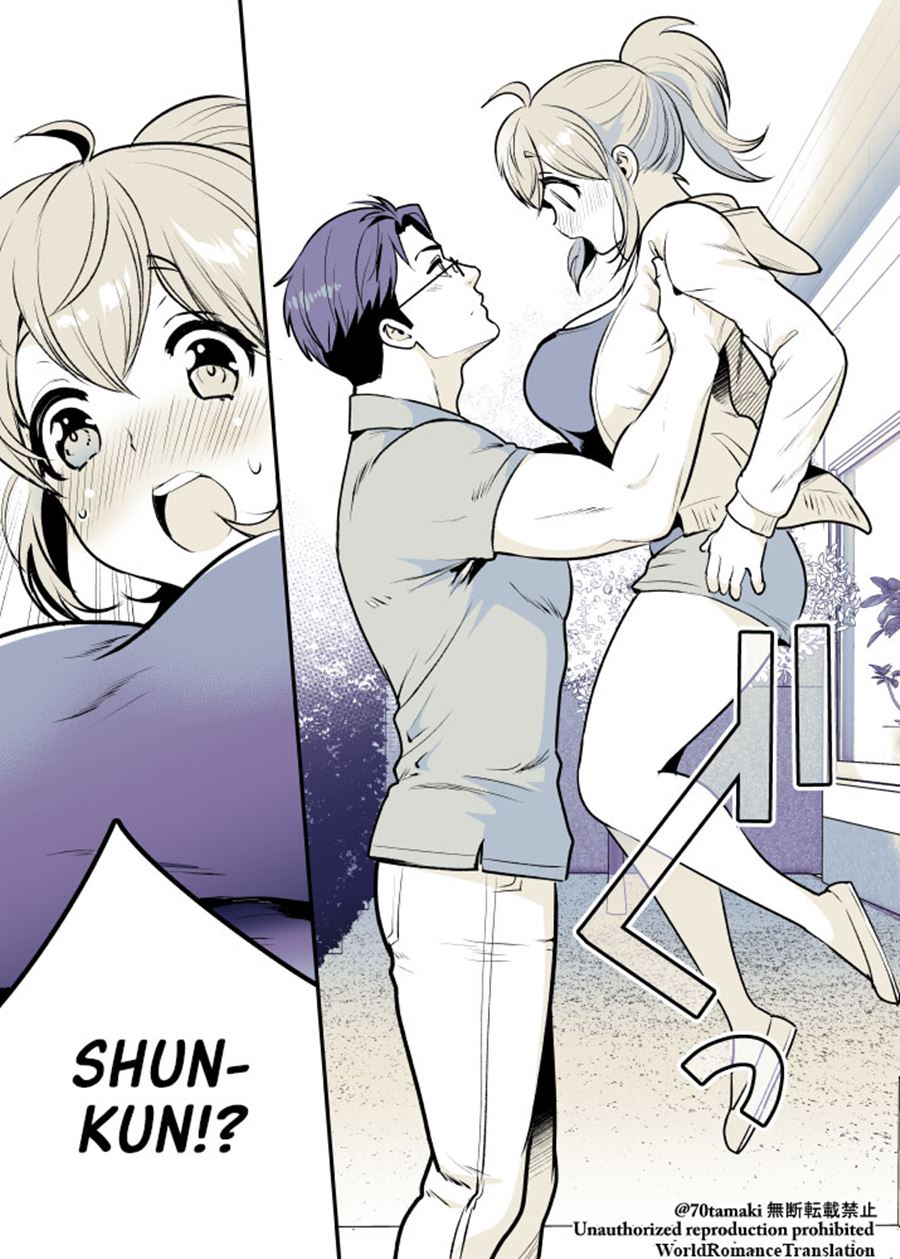 Osananajimi ga Hisabisa ni Saikai Shitara Otagai Kyonyuu ni Natteta Chapter 08 Gambar 3