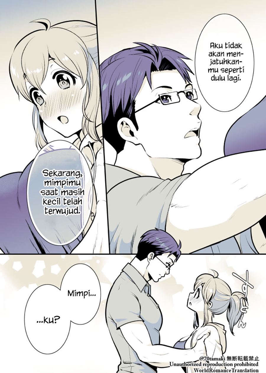 Osananajimi ga Hisabisa ni Saikai Shitara Otagai Kyonyuu ni Natteta Chapter 08 Gambar 4