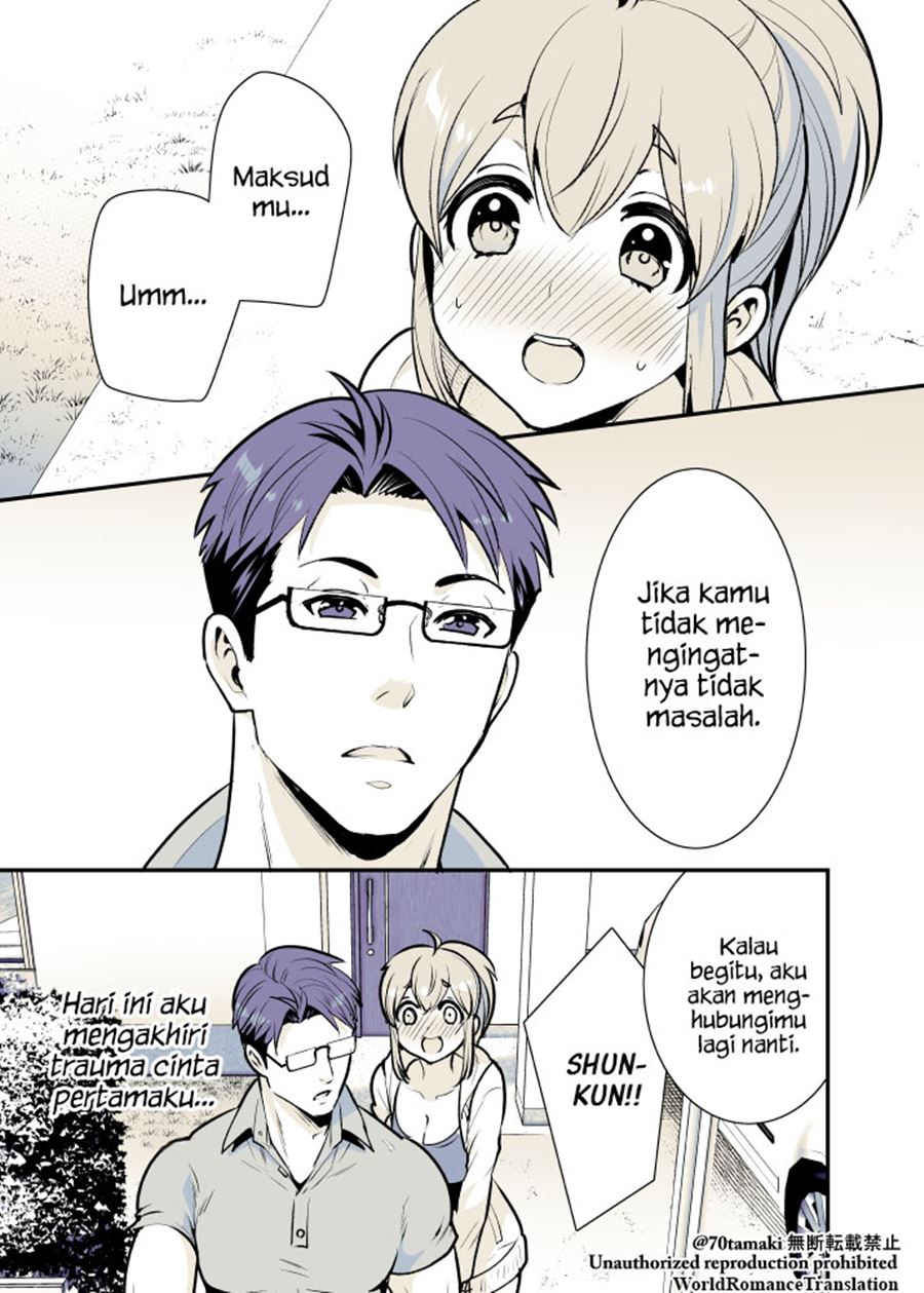 Osananajimi ga Hisabisa ni Saikai Shitara Otagai Kyonyuu ni Natteta Chapter 08 Gambar 5