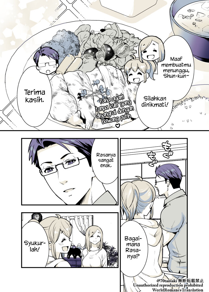 Baca Osananajimi ga Hisabisa ni Saikai Shitara Otagai Kyonyuu ni Natteta Chapter 07 Gambar 2